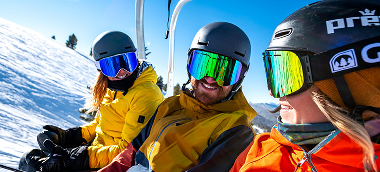 Partir au ski entre amis